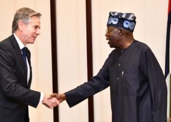 BREAKING: Blinken Arrives Nigeria, Meets Tinubu