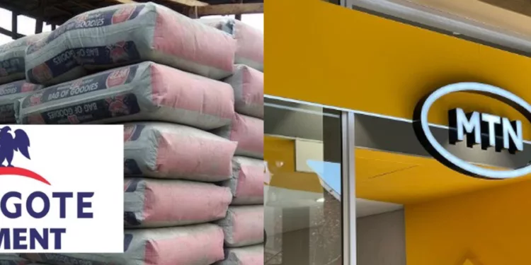 Dangote Cement, MTN Nigeria