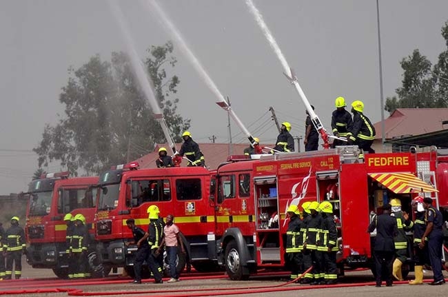 N2m Failed Visa Deal: Kano Fire Service Foils Suicide Bid 1 fire s
