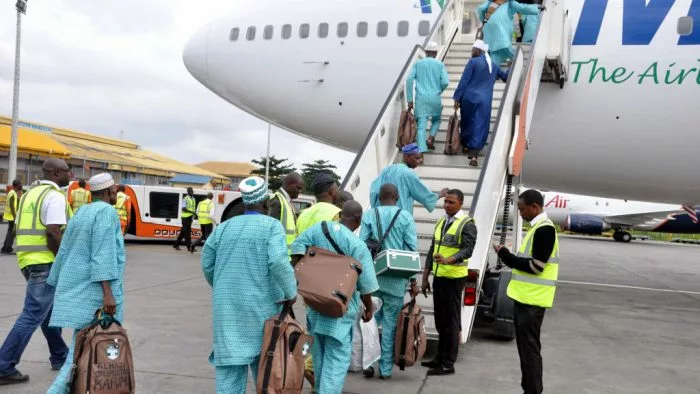 FCT Board Begins Airlifting Of Christian Pilgrims In February 1 nigerian Pilgrims jpg