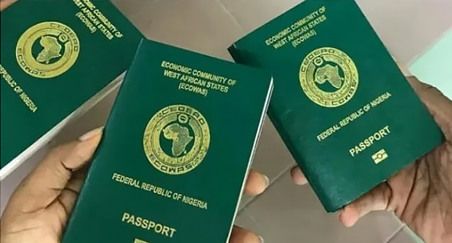 Nigerian International passport holders