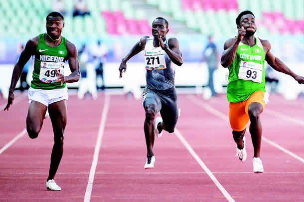 Over 1,000 Teen Athletes Compete For Space In African Games, Olympics ln Delta 1 100m african games