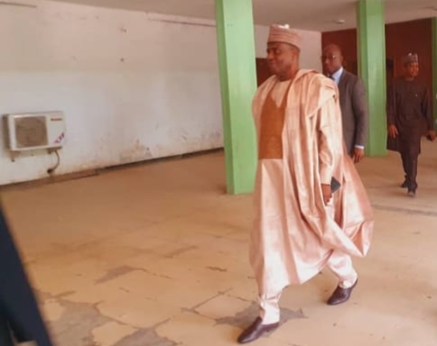 Ex-Gov Tambuwal Honours Sokoto Judicial Commission Of Enquiry's Invite 1 Ex-Governor Aminu Waziri Tambuwal arriving the venue of Sokoto State Judicial Commission of Enquiry in Sokoto, on Saturday.
