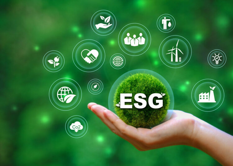 ESG Banner - Environment, Society and Corporate Governance The information banner calls to commemorate this company's contributions to environmental and social issues.