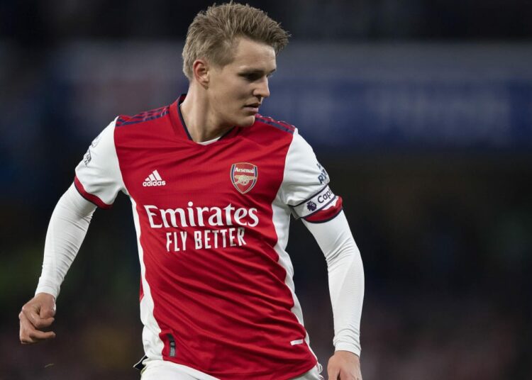 Arsenal Captain, Martin Odegaard