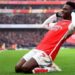 Saka Scores Twice As Arsenal Thrash Burnley To Keep Pressure On Liverpool