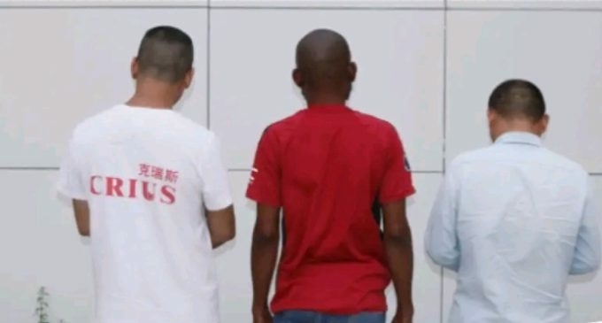 Another 2 Chinese Arrested For Illegal Mining In Kwara 1 Chinese illegal miners 680x365 c