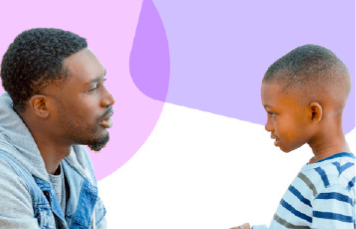 Father with son