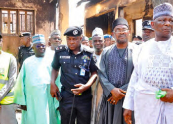 Gombe Govt Supports Victims Of Mobile Police Barracks Fire With Cash, Relief Materials