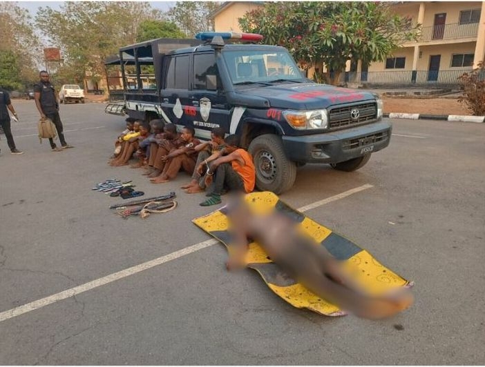 BREAKING: 1 Shot Dead As Police Arrest Suspected Kidnappers Of Ekiti Pupils 1 IMG 20240216 WA0033