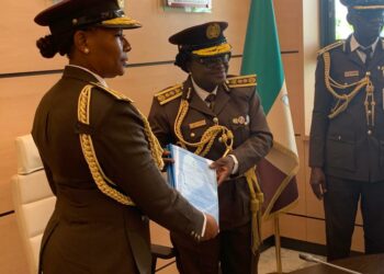 PICTORIAL: 18th Immigration CG Adepoju Bows Out, Hands Over To Kemi Nandap