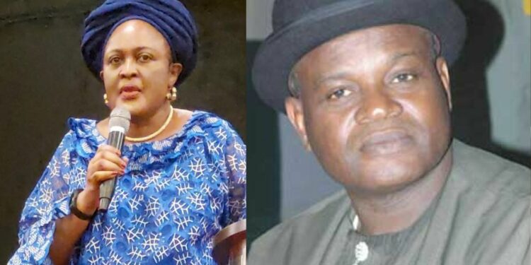L-R: Justice Mary Odili and Adokiye Amasiemaka
