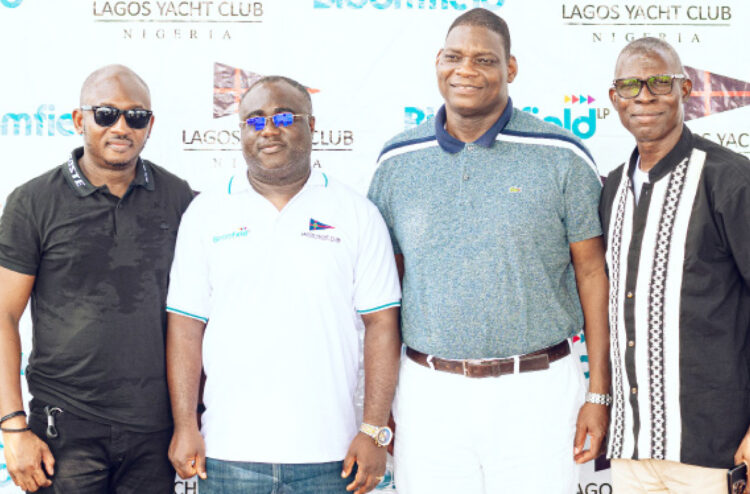 L-R: General Counsel, ND Western Limited, Omo Omorodion ; Partner, Bloomfield LP, Dr. Ayodele Oni ; Former Attorney General and Commissioner for Justice, Osun State, Mr. Femi Akande, and ED/COO FundQuest Nigeria Limited, Mr. Bisi Oni, at the Sailing Race 2024 by Bloomfield LP in Lagos. PHOTO BY KOLAWOLE ALIU