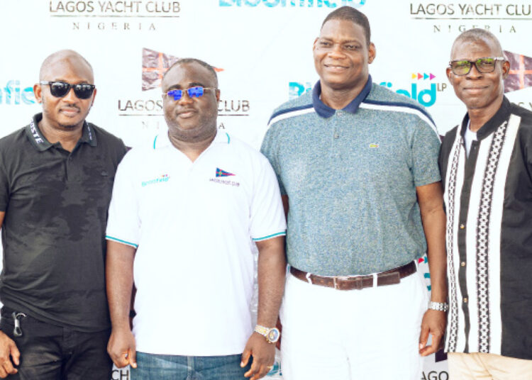 L-R: General Counsel, ND Western Limited, Omo Omorodion ; Partner, Bloomfield LP, Dr. Ayodele Oni ; Former Attorney General and Commissioner for Justice, Osun State, Mr. Femi Akande, and ED/COO FundQuest Nigeria Limited, Mr. Bisi Oni, at the Sailing Race 2024 by Bloomfield LP in Lagos. PHOTO BY KOLAWOLE ALIU