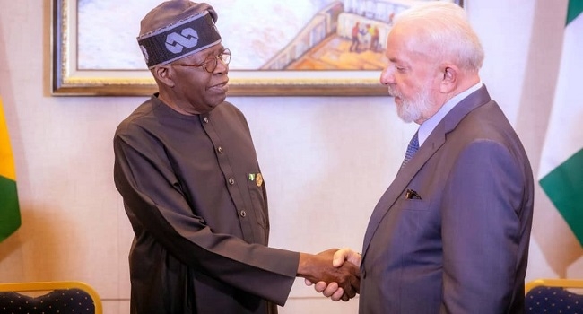 Tinubu, Lula To Restart $10bn Annual Trade Between Nigeria, Brazil 1 Tinubu and Lula da Silva