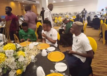 BREAKING: Tinubu Meets Super Eagles At Aso Villa