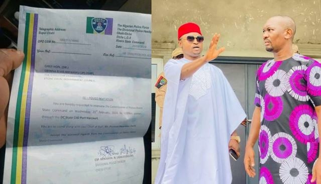 Police Summon Rivers LG Chairman Over Destruction Of Properties At Fubara Thanksgiving 1 cb2fb052 b181 4a72 b0cd bff2bd22525e