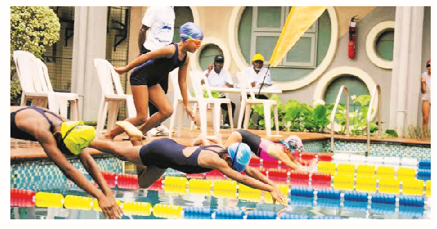 CIS, St. Savior's Top Flutterwaves Swimming Meet 1 grange school