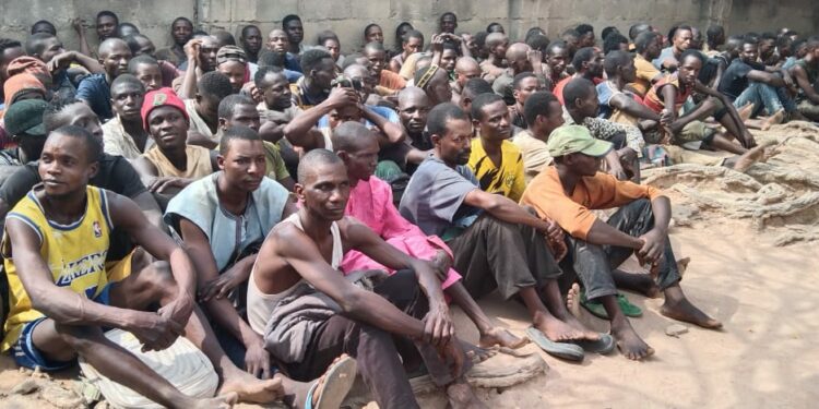 Taskforce Arrests 41 Suspected Illegal Miners