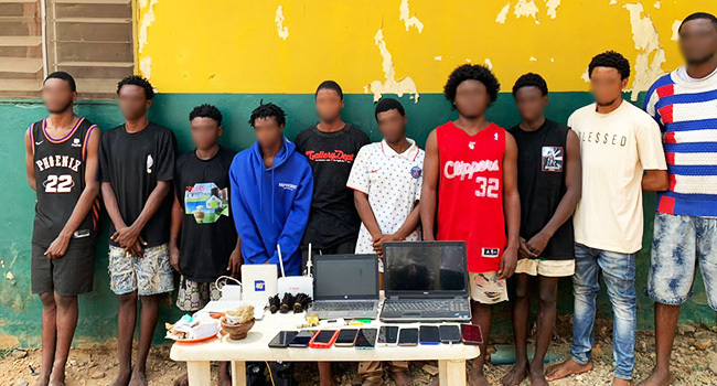 10 Internet Fraud Suspects Nabbed In Nasarawa 1 image 1c