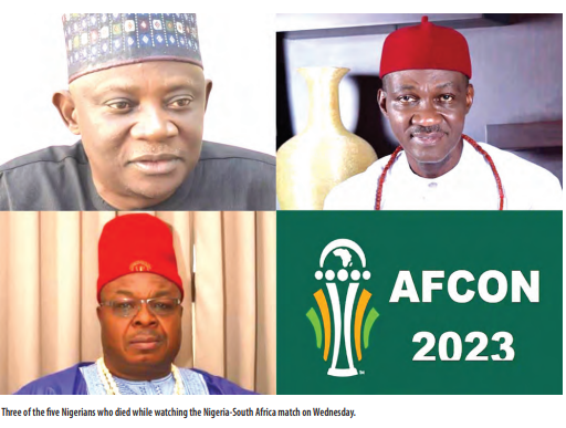 AFCON: 5 Nigerians Die Watching Super Eagles’ Match 1 nigerians die watching super eagles match