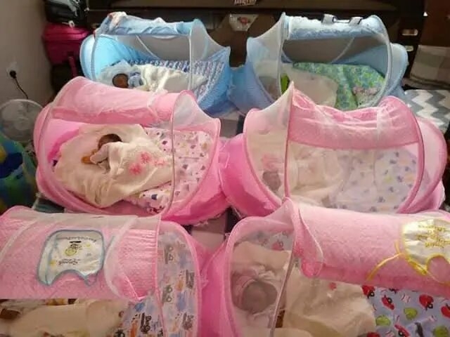 First Time Mother Welcomes Sextuplets In Abuja 1 sextuplets