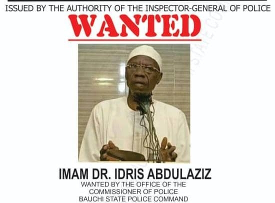 Contempt Of Court: Bauchi Police Declare Vocal Islamic Cleric Wanted 1 wanted