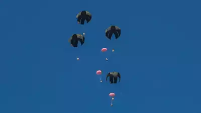Five Killed In Gaza Aid Drop Parachute Failure 1 108340281