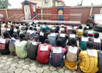Amotekun Nabs 3 Jailbirds, Parades 64 Other Suspected Criminals In Ondo