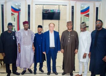 PICTORIAL: Fani-Kayode, Pantami, Others Pay Condolence Visit To Russian Embassy