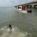 Man Swims Across Lagos Lagoon To Promote Mental Health