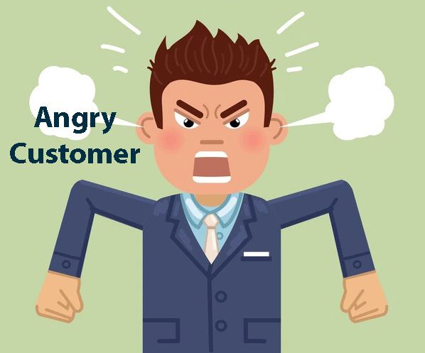 Seven Tips On How To Deal With Angry Customers 1 Angry customer
