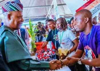 MSME Clinics: Shettima Hands Over 200 Stores To Traders In Ogun