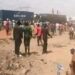 Hungry Nigerians Loot Truckload Of Spaghetti