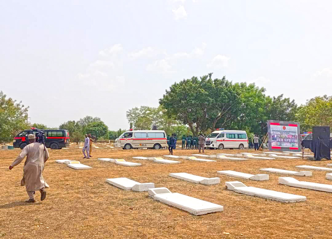 JUST-IN: Bodies Of 17 Soldiers Killed In Delta Arrive Abuja Cemetery For  Burial