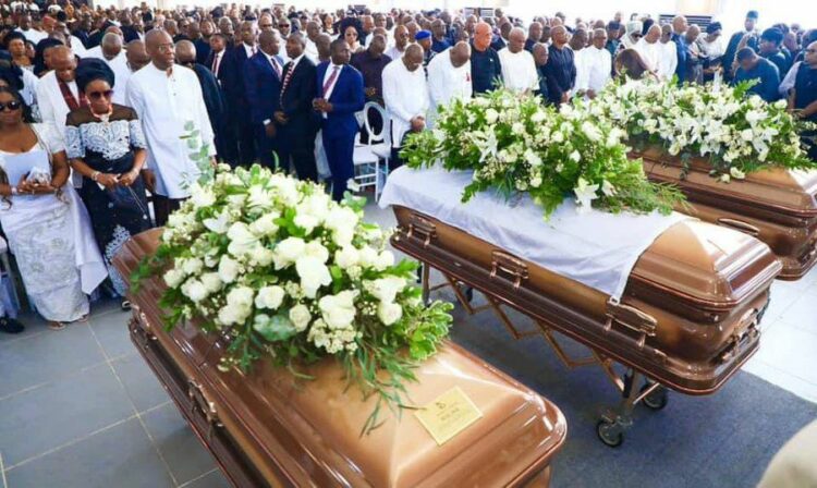 Akpabio, Governors, Former Kano Emir, Sanusi II, and other dignitaries paid last respects to Herbert Wigwe 