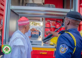 FG Donates 2 Digital Fire Fighting Trucks To Kano