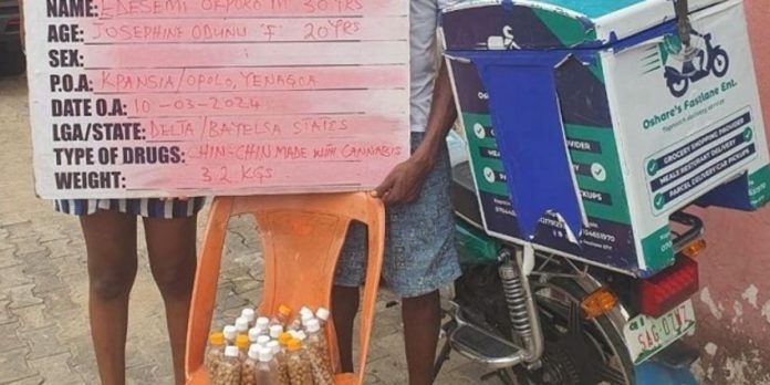 NDLEA Arrests Duo For Selling Drug-laced Chin-chin To Students In Bayelsa 1 IMG 20240317 WA0072