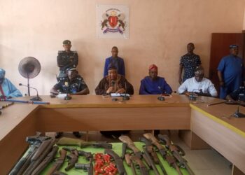 48 Secret Cult Members Surrender Weapons To Police In Ogun