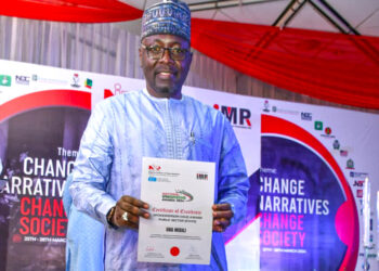 Gombe DG, Misilli Receives NIPR Gold Certificate