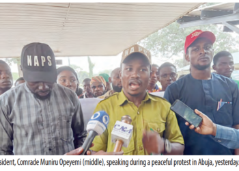 NAPS Stages Protest, Rally For Transparency Over N20bn Cement Institute’s Fund