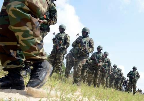 Soldiers Nigerian Army troops