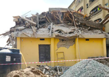 5-storey Building Collapses In Anambra