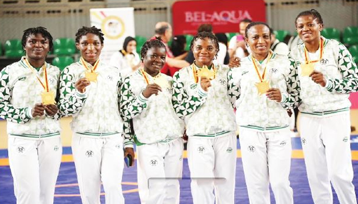 13th African Games: No Presidential Rewards For Team Nigeria 1 TEAM PLAYERS
