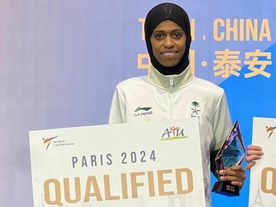 Saudi Female Taekwondoist Breaks Barries, Qualifies For Olympics 1 Taekwondo athlete Donia Abu Taleb 18e473d92da medium