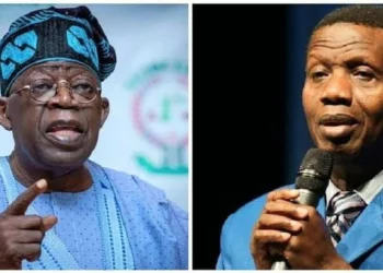 Tinubu Rejoices With Pastor Adeboye At 82