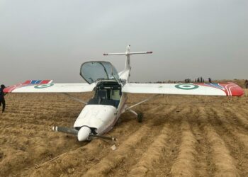 JUST-IN: 2 Escape Death As NAF Trainer Aircraft Crashes In Kaduna