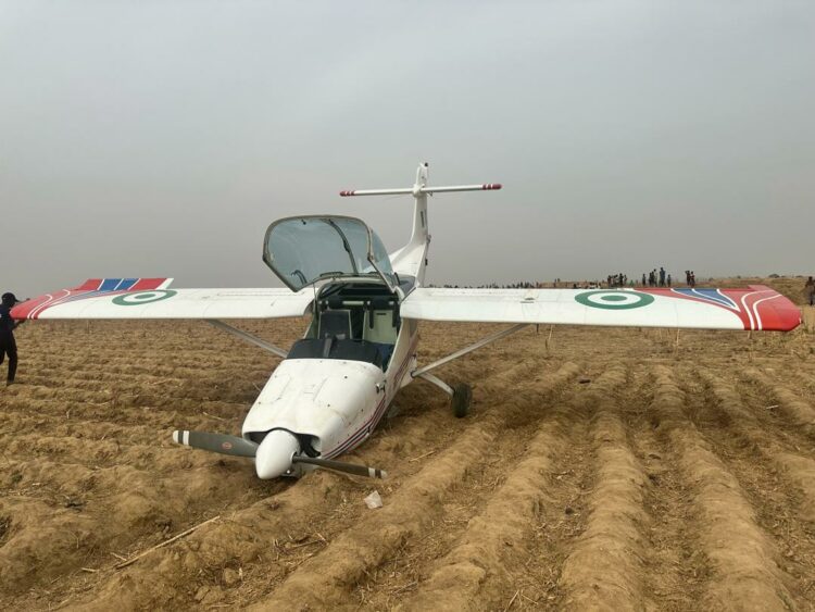 Two pilots escape death in an NAF trainer aircraft crashes in Kaduna