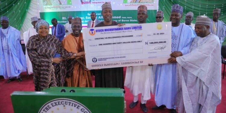 Borno Lawmaker Empowers 160 Farmers With N140m To Tackle Food Insecurity 1 WhatsApp Image 2024 03 14 at 13.24.37