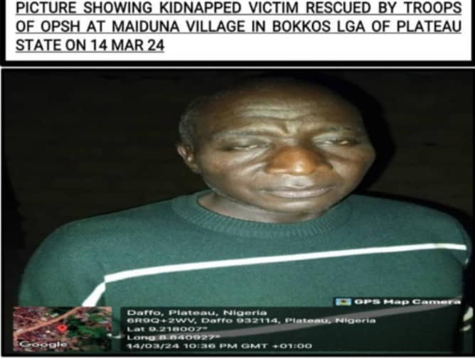 Troops Kill 4 Terrorists, Foil Kidnap Attempt On Headmaster In Plateau 1 WhatsApp Image 2024 03 16 at 19.23.10